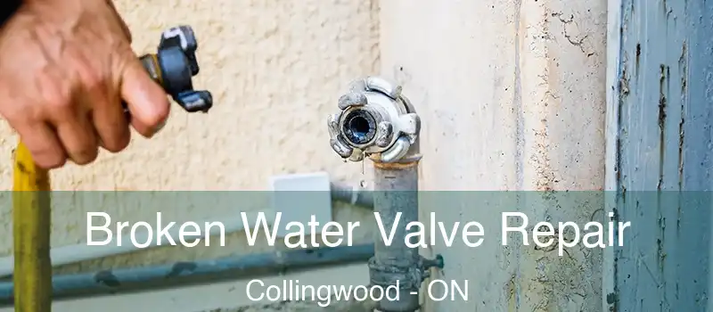  Broken Water Valve Repair Collingwood - ON