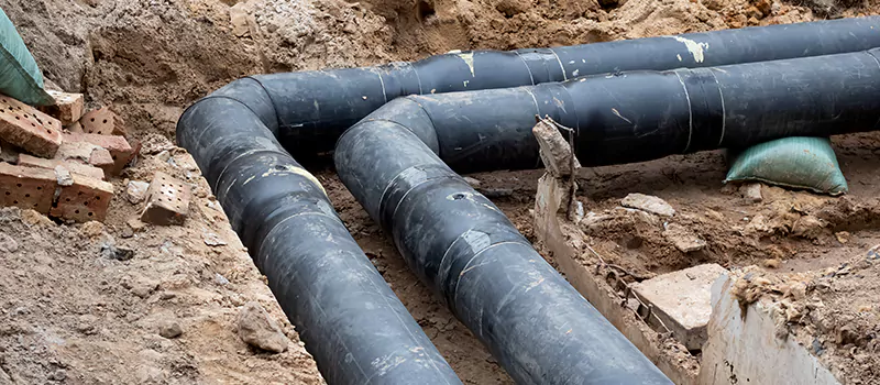Residential Underground Pipe Replacement in Collingwood, Ontario