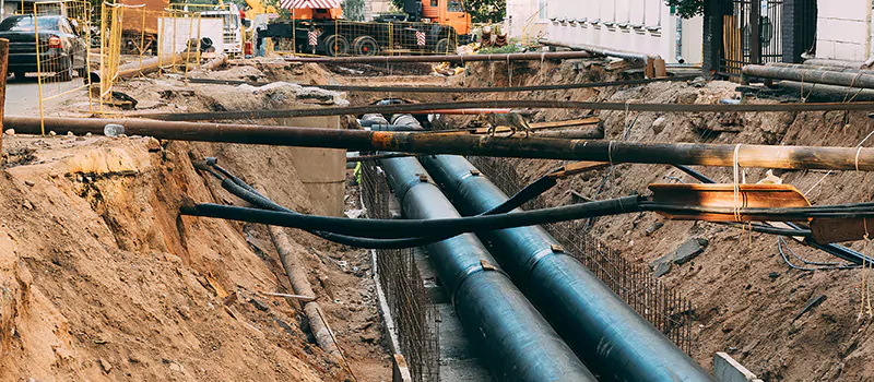 Underground Drainage Pipe Replacement in Collingwood, ON